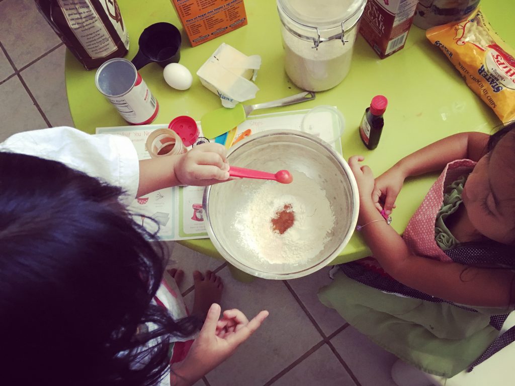 baking with kids