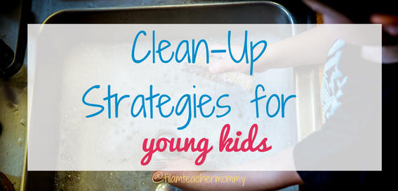 clean up strategies with kids
