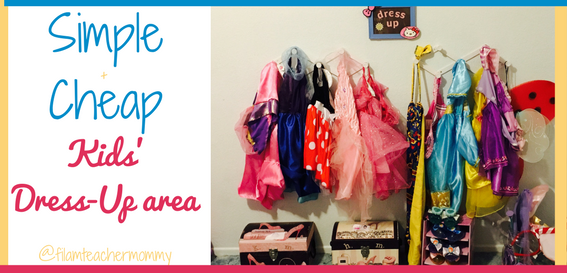 dress-up area for kids