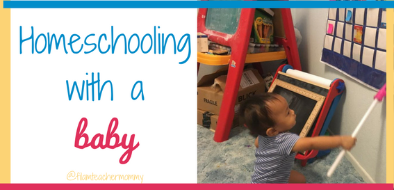 homeschooling with a baby